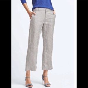 Banana republic pinstripe pants-Logan. Size 2